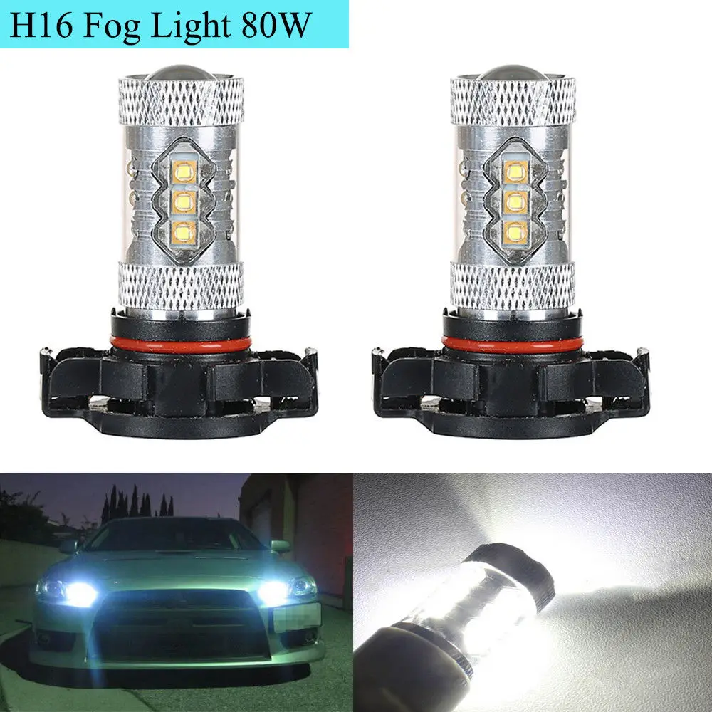 Светодиодные чипы Cree Lampada emade H16 Psx24w светодиодные лампы 6500k для Peugeot 208 Citroen|led cree|psx24w