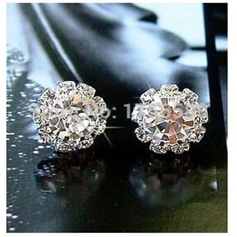 

2019 новые стильные блестящие серьги с подсолнухами, свадебные украшения, бесплатная доставка, модные серьги с кристаллами для женщин