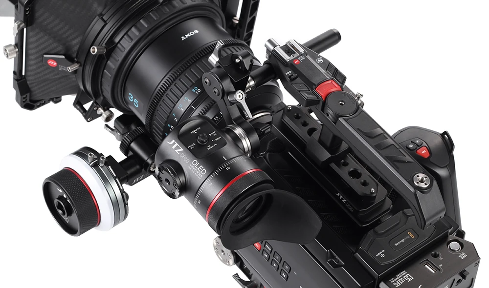 Клетка для камеры JTZ DP30 опорная пластина Blackmagic URSA MINI 4K 4 6 K EF PL Cinema|camera cage|camera cage rigcage