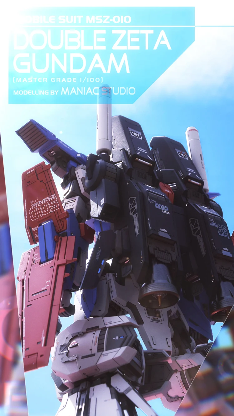 Maniac Studio GK повторный комплект для MG 1/100 набор мобильного телефона моделей ZZ Zeta Gundam