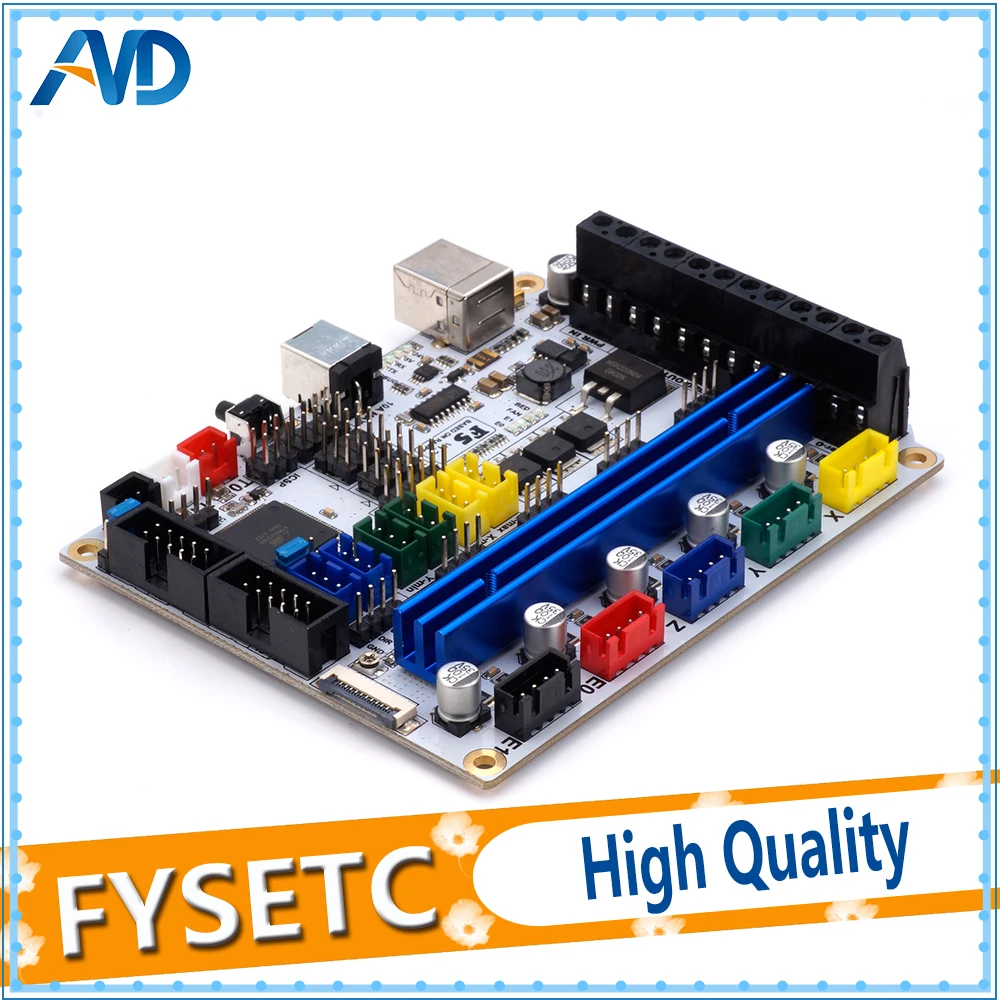 Плата для 3D-принтера F5 V1.2 плата управления на основе ATMEGA2560 Замена BASE1.4 и Ramps1.4 плата управления lerBoard с USB