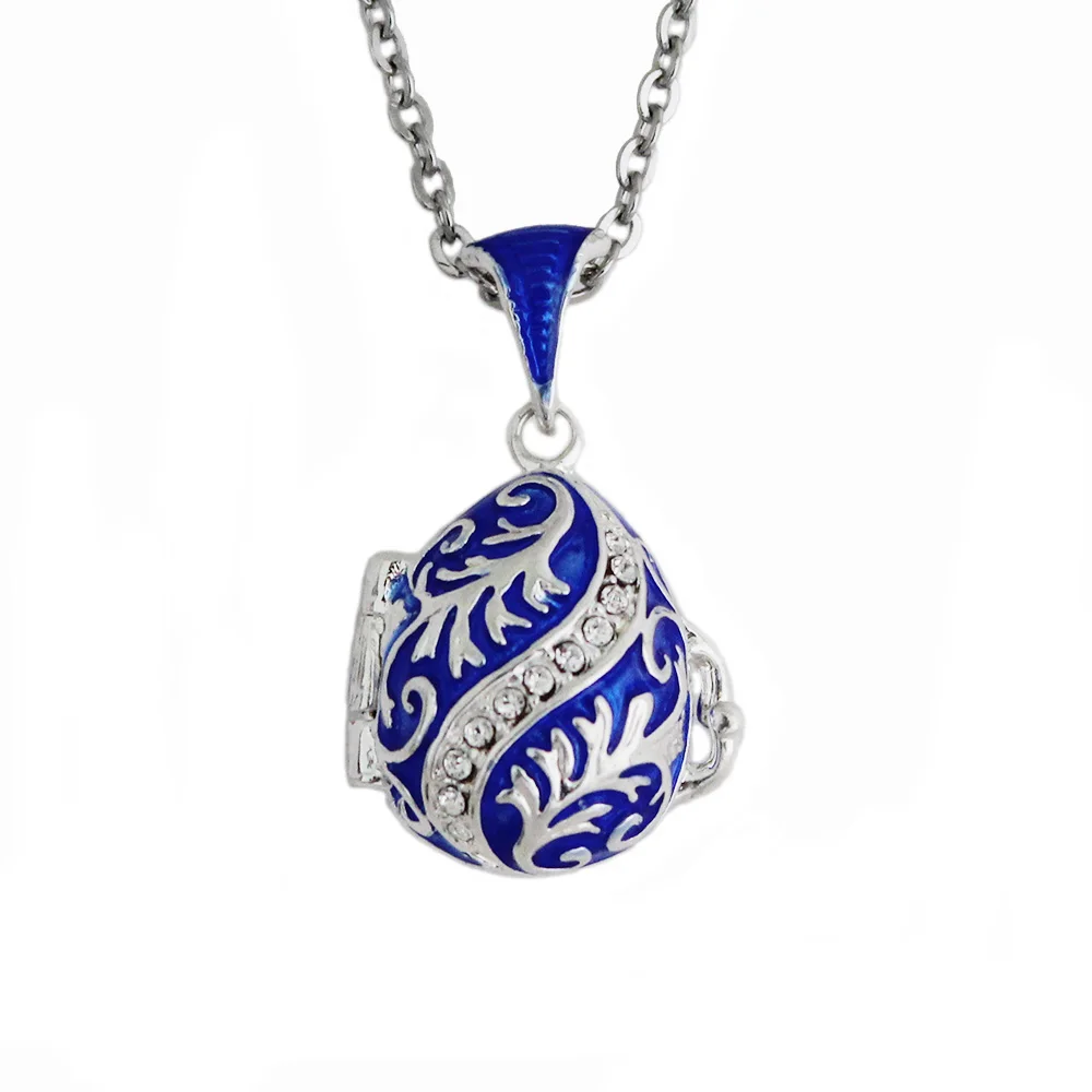 

YAFFIL может открывать латунный винтажный кулон в виде яйца, Женский подарок, эмалированная подвеска в виде ангела для девочек, ювелирные изде...