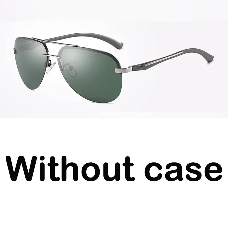 Винтажные Солнцезащитные очки, поляризационные, для мужчин/женщин, фирменный дизайн, Oculos Aviador, защита от солнца, Glases gunes gozlugu erkek aviation - Цвет линз: noc9