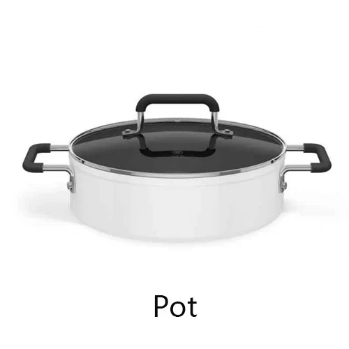 Only Pot Xiao mi jia умная индукционная плита 2100 Вт бытовой суп горшок электромагнитная печь для приготовления пищи поддержка mi Home APP - Цвет: Only Pot