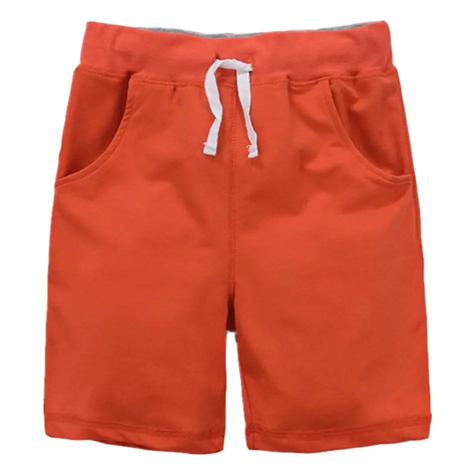 Хлопковые шорты в полоску для мальчиков хлопковые короткие штаны детские брюки