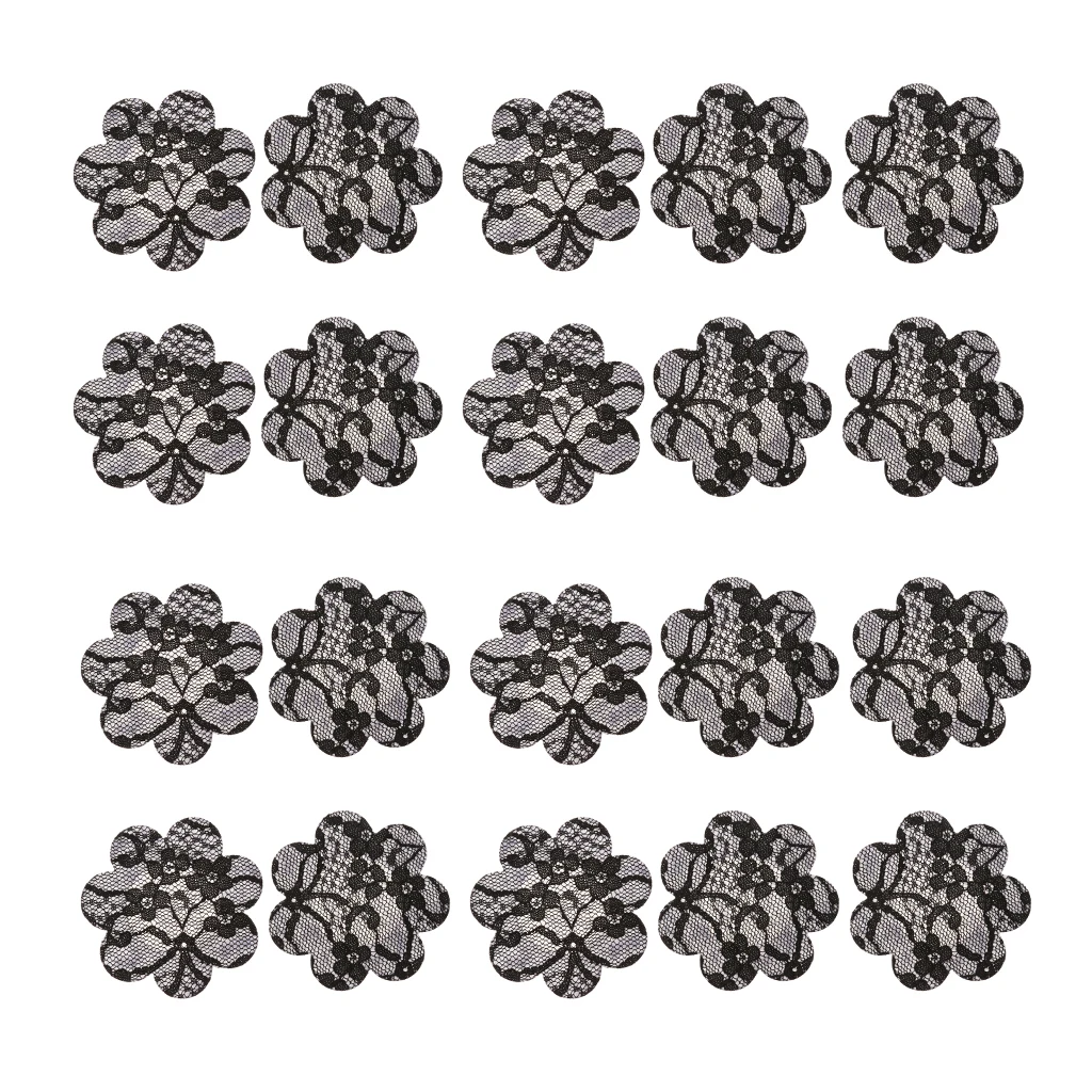 20x сексуальные кружевные цветочные клеи накладки на соски грудь наклейки женские