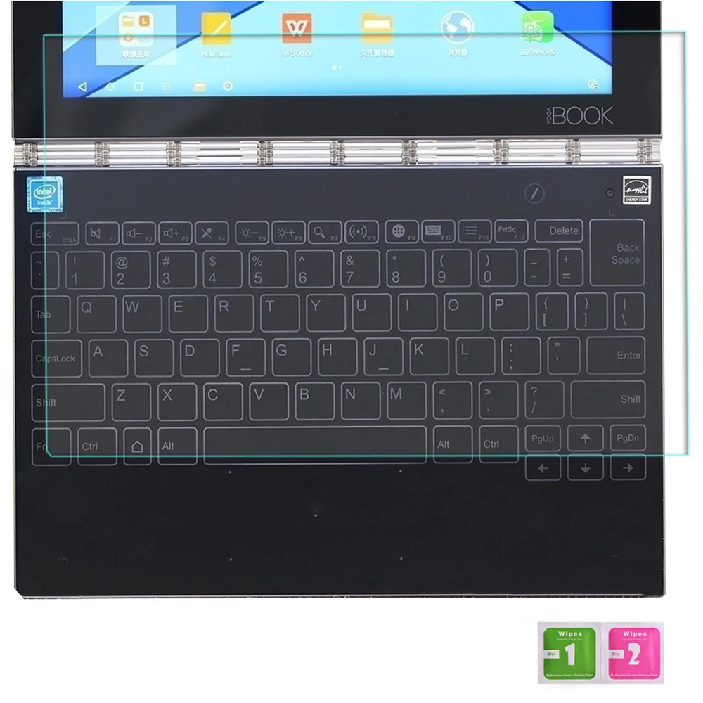 Для Lenovo Yoga Book 10 1 дюйма закаленное стекло + для клавиатуры защитная пленка