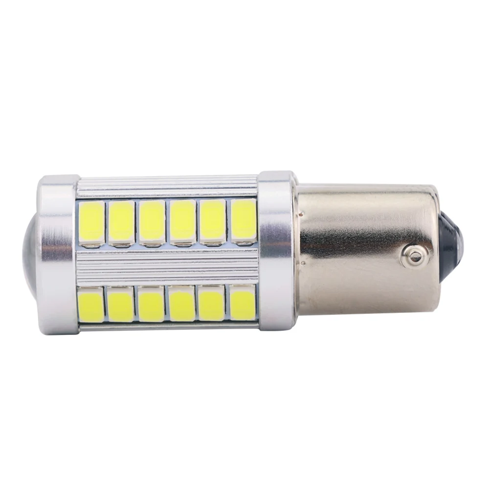 1 шт. S25 P21w 1156 Ba15s 1157 Bay15d Автомобильные светодиодные 5630 5730 33SMD лампы для