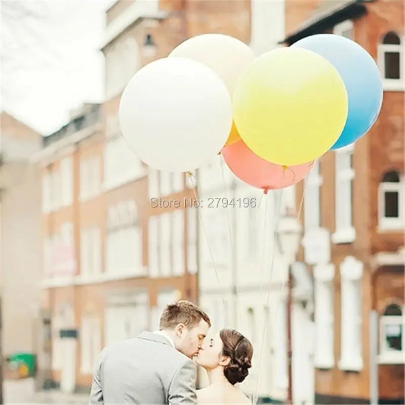 Воздушный шар свадебное воздушный 36 дюймов гигантский крупного плана с гелием