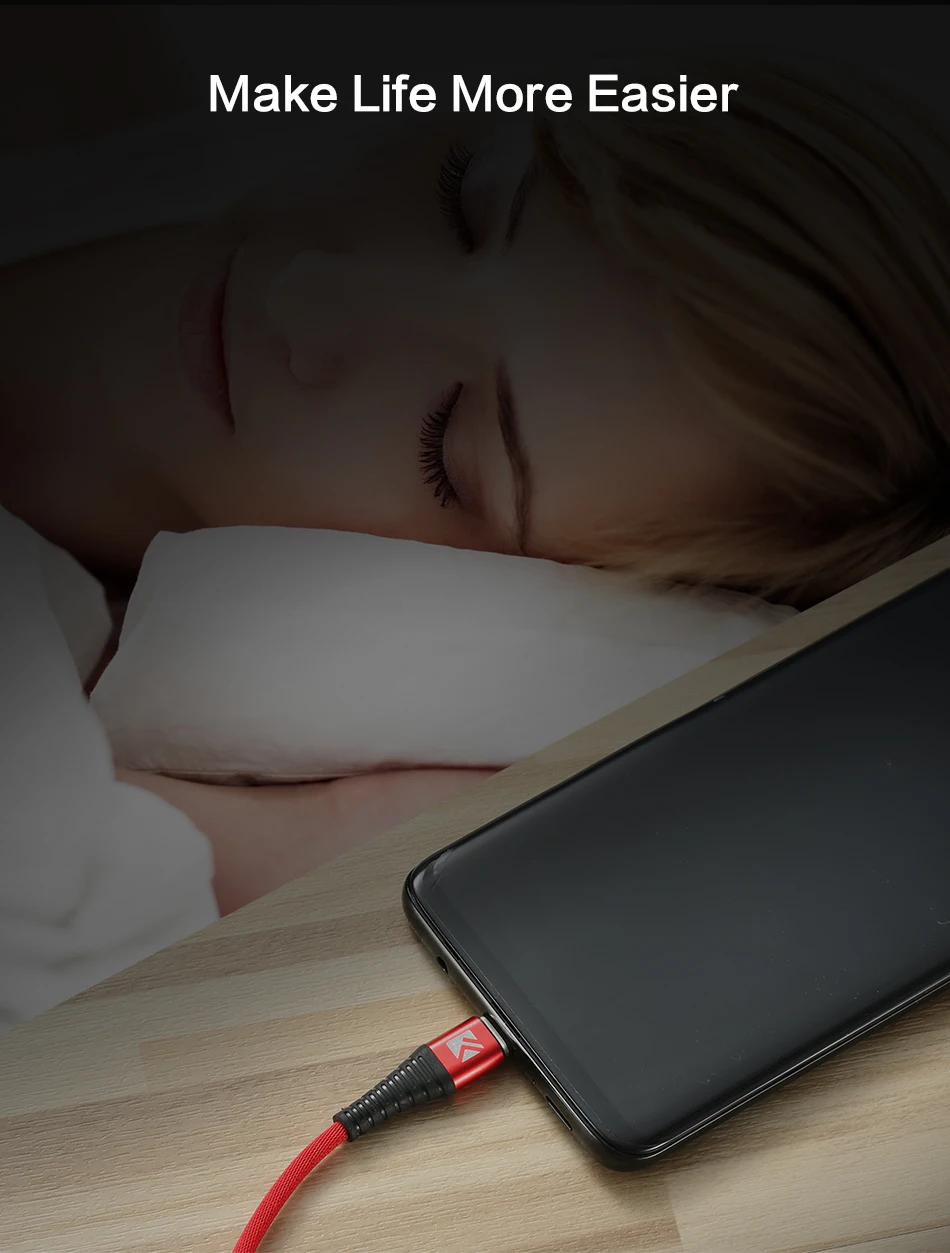 FLOVEME светодиодный usb type-C кабель для One Plus 6 5t Xiaomi Mi6 мобильный телефон type-C кабель зарядного устройства для samsung Galaxy Note 9 8 S9 USB C