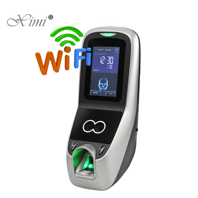 ZK Multibio700/Iface7 Wi Fi биометрические системы контроля доступа лица и отпечатков
