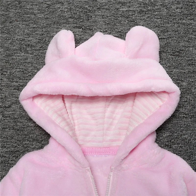 Демисезонное Детское пальто на молнии теплая Милая мультяшная детская одежда