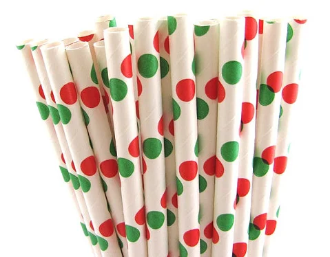 25 шт. дизайнерские бумажные соломинки для дня рождения свадьбы декоративные