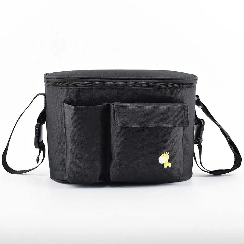 black 2 Твердая Сумка для подгузников бутылка для детского молока изоляционные сумки Мумия сумка для хранения для детских вещей коллекция коляски Аксессуары Уход за ребенком - Цвет: black 2