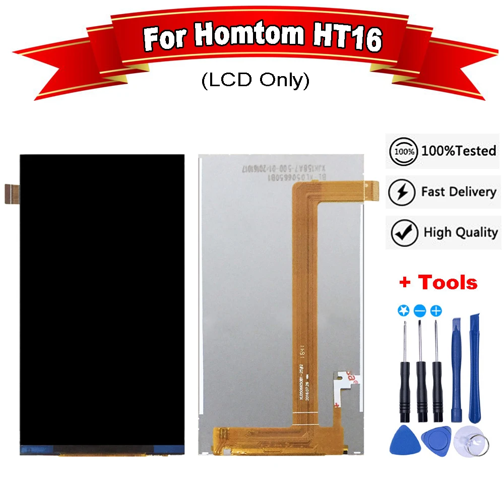 5 0 дюймов 720*1280 тестирование для Homtom HT16 ЖК дисплей Дисплей cовершенная ремонтная