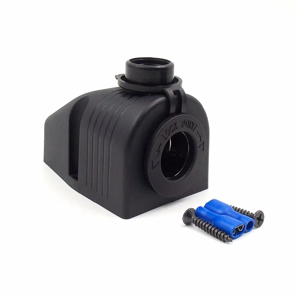 DIY модуль 1 отверстие Панель Мощность адаптер 5В 2.1A USB Зарядное устройство, гнезда прикуривателя, вольтметр Для автомобилей Грузовик Мотоцикл Лодка ATV