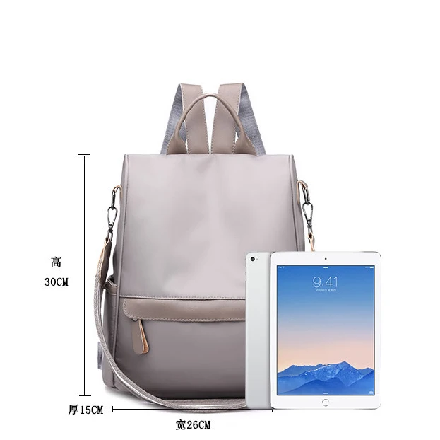 Новый Дизайн Для женщин рюкзак женский нейлоновый мода для девочек школьные