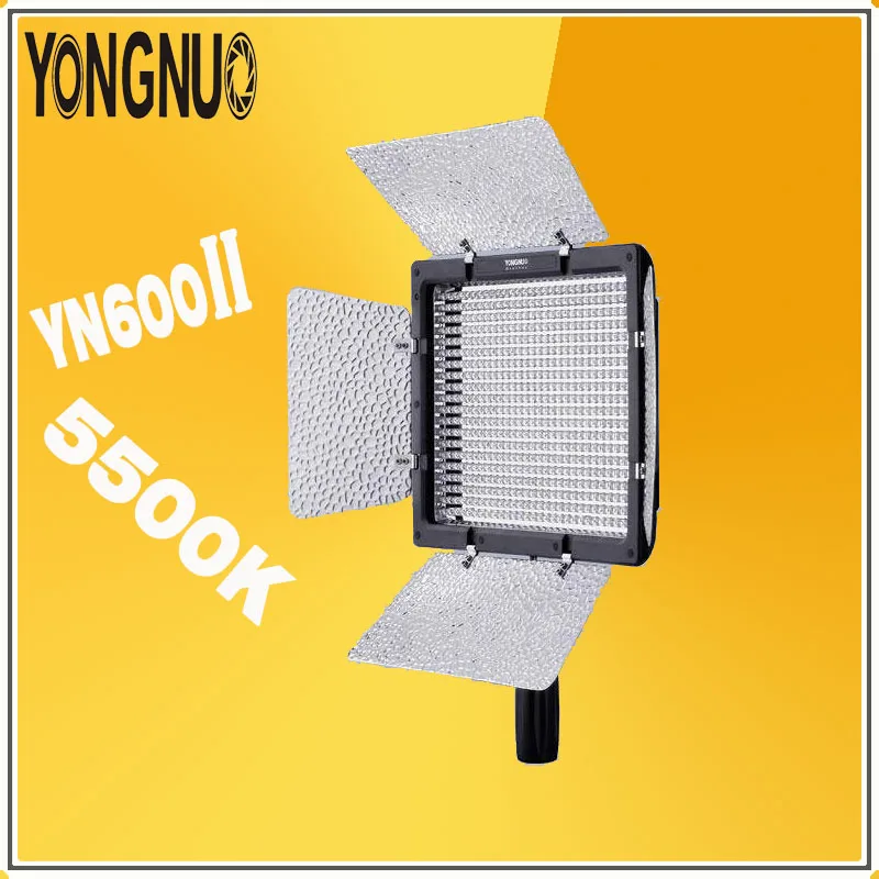 YONGNUO YN600L II 5500K видео Светодиодная лампа панель фотографический свет 2 4G
