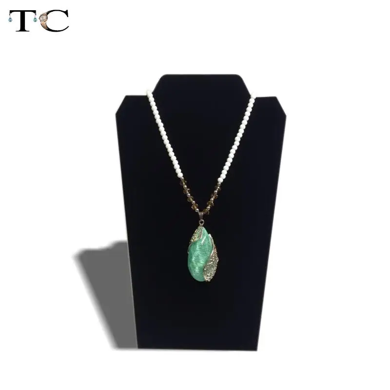 

Wholesale 5pcs Jewelry Showing Stand Necklace Display Rack 20*32cm Pendant Holder Easel Foldable Shelf Free Shipping