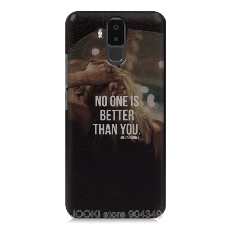 1 piece Case Чехол JOOKI с цветочным принтом Vernee X, жесткий пластиковый чехол s для Fundas Vernee X, чехлы для мобильных телефонов 6,", тонкая задняя крышка с принтом - Цвет: 1 piece Case