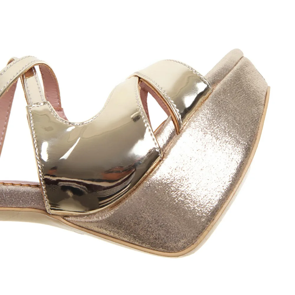 Сандалии CDPUNDARI женские на платформе босоножки высоком каблуке летняя обувь