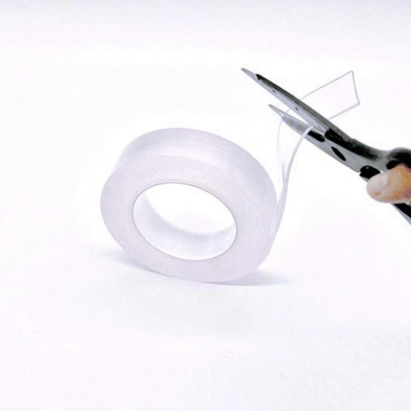 

Multifunction Nano Tape Clear Super Stickiness Gel Tape Reusable Removable Washable Free Cut 5Meter/16.5FT Length