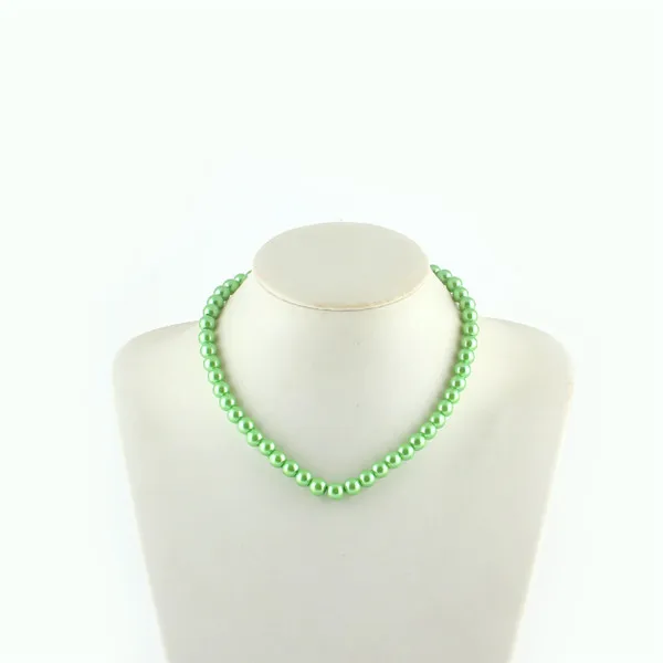 Изящные украшения цепочка до ключицы 8 мм бусы из искусственного жемчуга женские