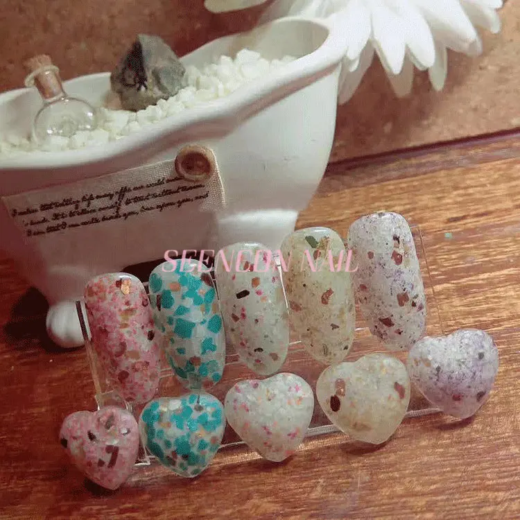 Японская мода для ногтей 12 коробок/набор Популярные разноцветные смешанные