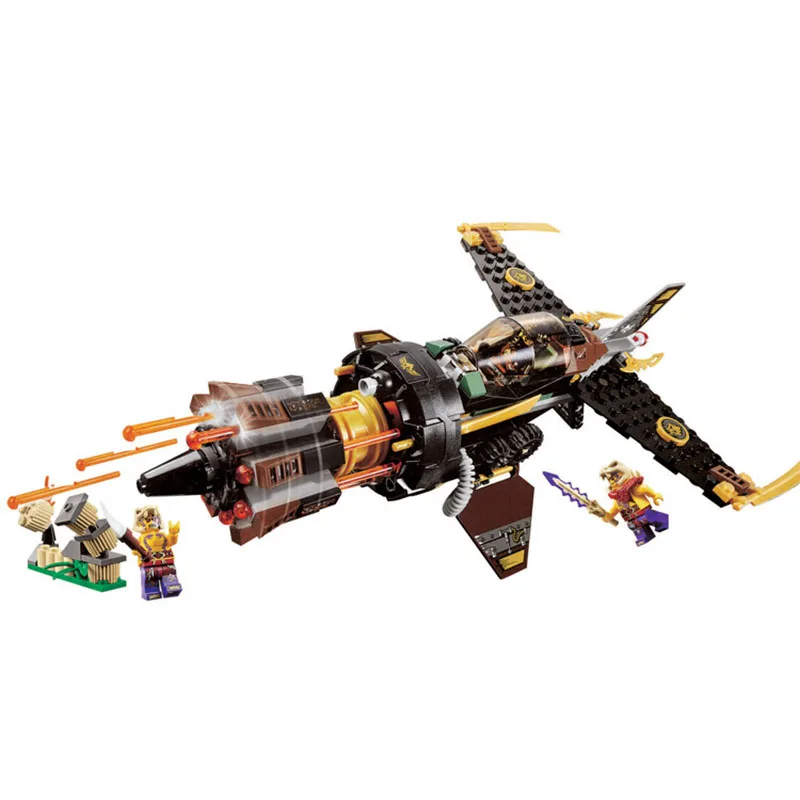 Bela BL10322 Совместимость Legoe Ninjagoe грохочущий фехтовальщик строительные блоки