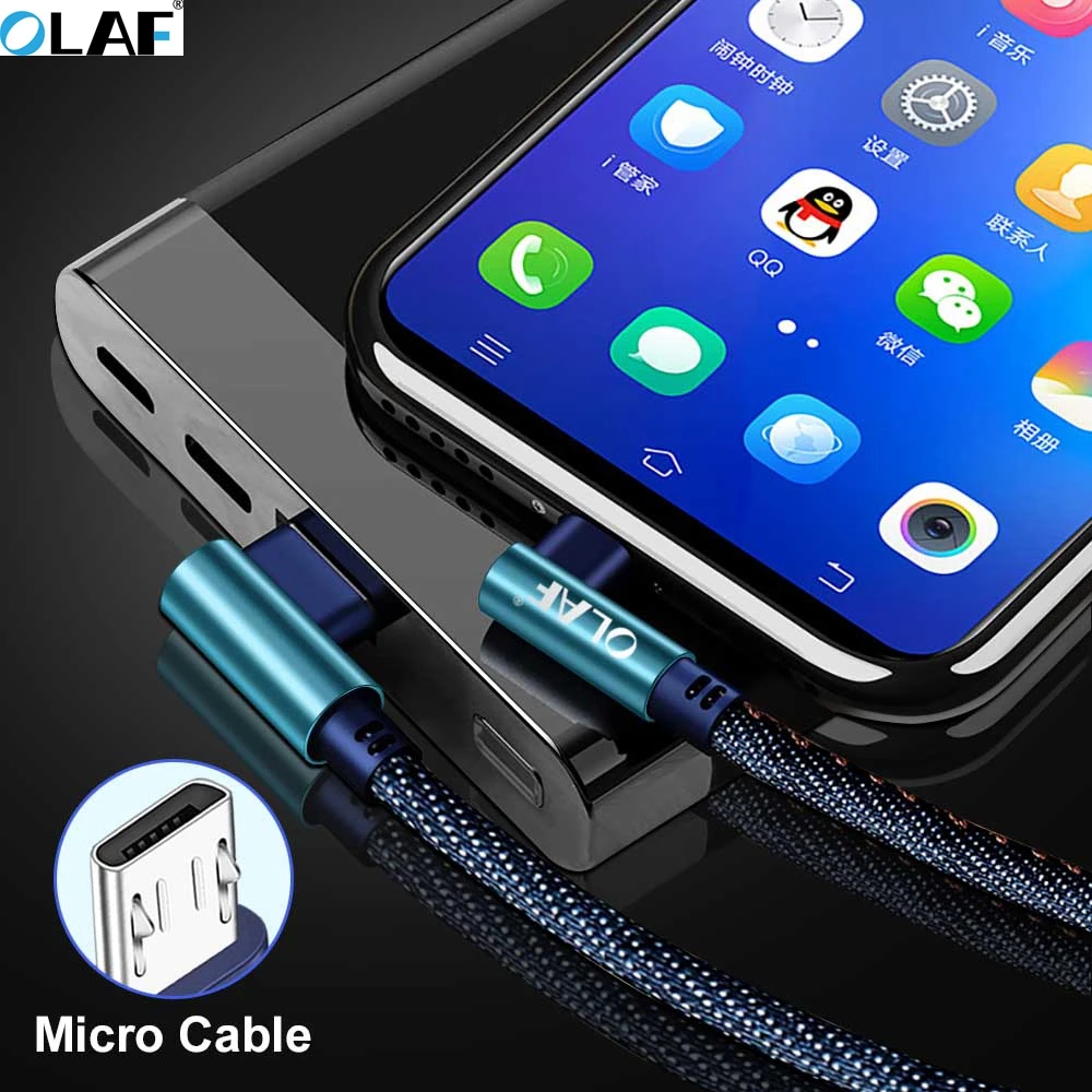 Кабель Micro USB OLAF 2 4 А кабель для быстрой зарядки и передачи данных шнур