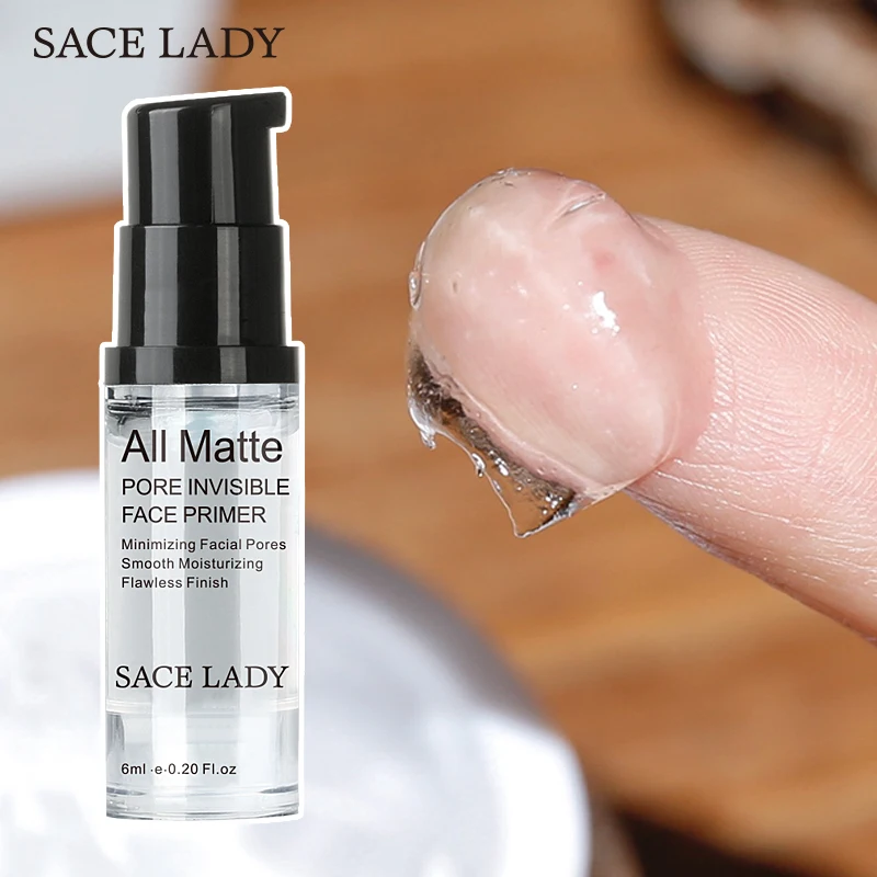 SACE LADY основа под макияж натуральная матовая невидимые поры удлиненное масло для