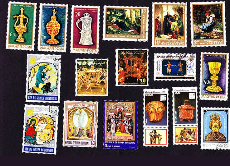 Новинка 20 шт./лот художественная живопись антикварные марки все что отличается