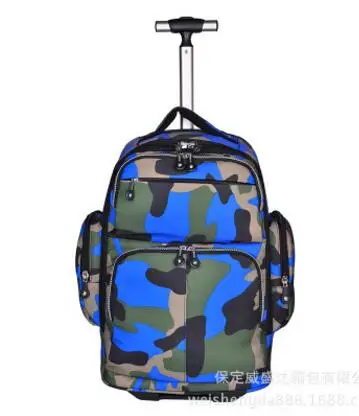 Rolling Luggage bags wheeled Rolling Backpack women Travel trolley bag Men Travel trolley bag Business luggage suitcase  wheels