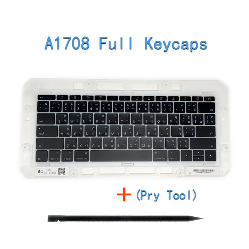 Оригинальный A1706/A1707/A1708 Таиланд Keycaps для Macbook Pro/Air Retina 13 &quot15&quot A1932/A1990/A1989 тайские