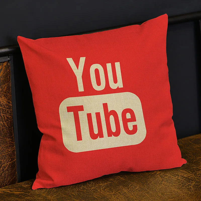 Современное предприятие логотип хлопка белье украсить талии Подушки Детские