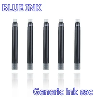 30 pcsjinhao disposable color fountain pen ink cartridge refills universal design replaceable fountain pen ink sac