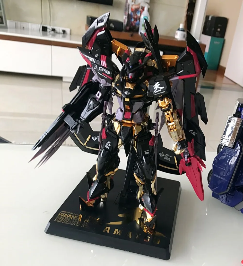 DB Gundam Модель 1:100 мг MB стиль 8804 астрая Золотая оправа Amatu Мина Гундам DD057|Игровые