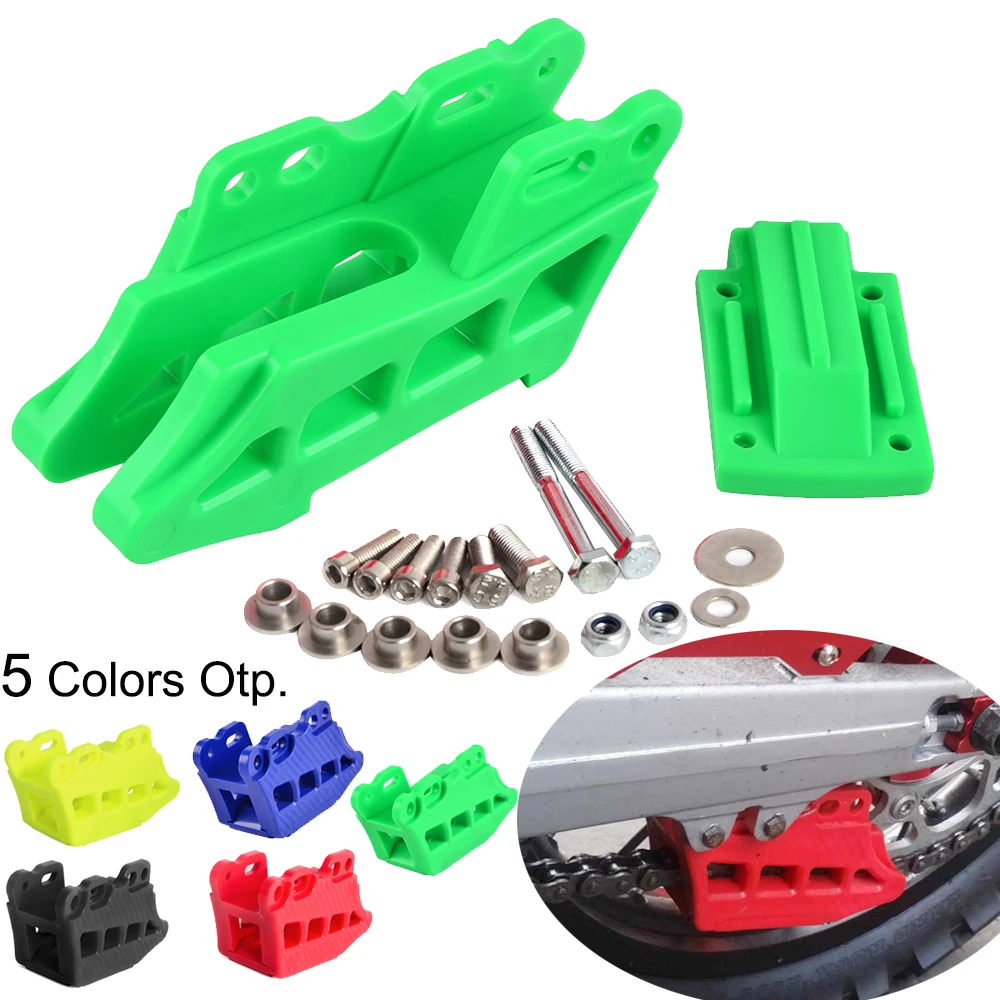NICECNC цепь Guard Protector для Kawasaki KX250F KX450F 2009 2012 2013 2014 2015 2016 2017 2018 KX 250F 450F 250 450 F|Накладки и