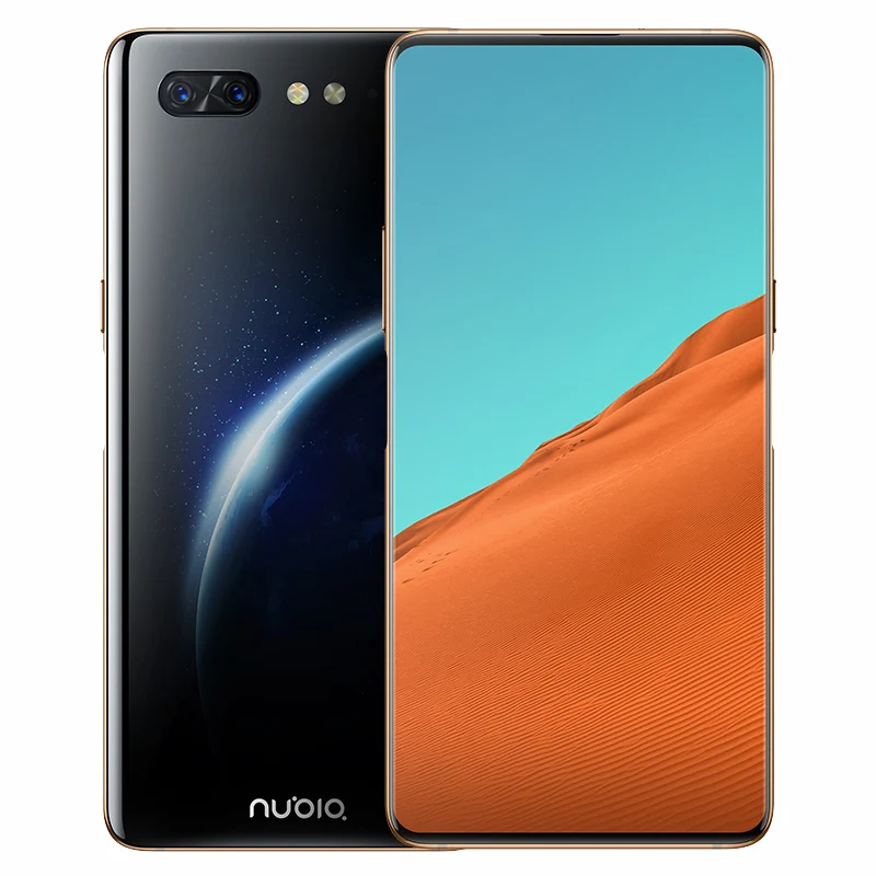 Новый оригинальный Смартфон zte Nubia X с двойным экраном Android 8 1 4G LTE Snapdragon 845 Octa Core 8G +