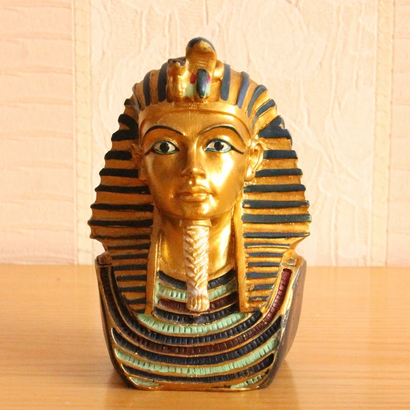 Pharaoh Древняя египетская модель Сфинкса подарок-сувенир для туриста римских солдат Мумия ящерица украшения фигурки Фараона египетская Статуэтка - Цвет: Pharaoh