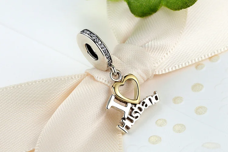 Новинка 925 пробы Серебряный кулон с надписью «I LOVE Hand», браслет WST, подлинные ювелирные изделия CQC050