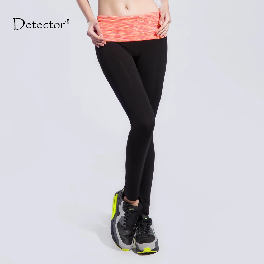 Женские Штаны Для Йоги Detector подкладка для бега фитнес-трико Спортивные Леггинсы