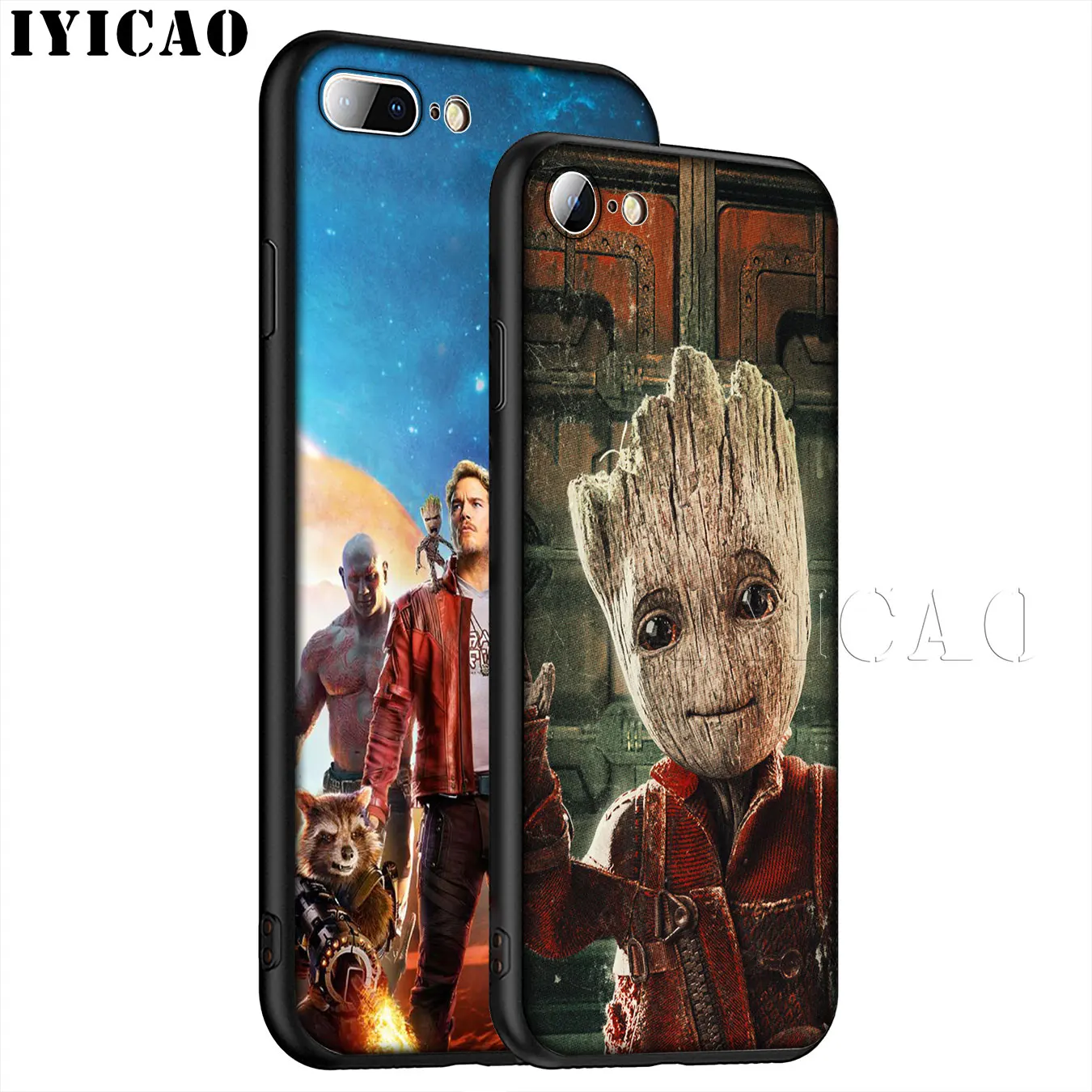 IYICAO защитный чехол для Galaxy Marvel мягкий силиконовый iPhone XR X XS 11 Pro Max 6 6S 7 8 Plus 5 5S SE |