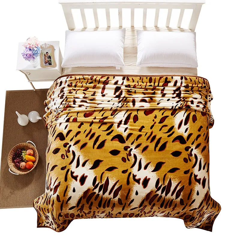 Домашний текстиль сна Leopard одеяло для дивана-кровати самолет путешествия пледы простыни покрывала постельные принадлежности Твин Полный queen king Размеры пледы