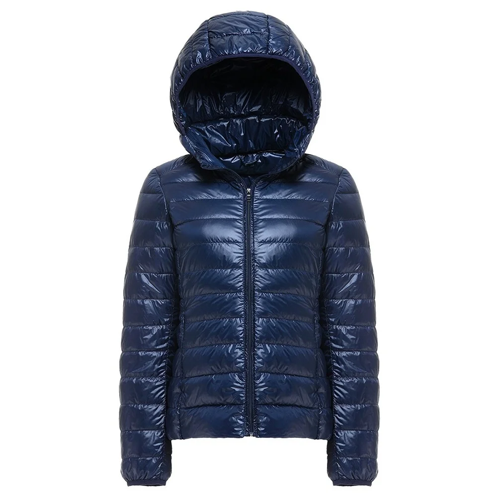 Мужская хлопковая парка на молнии ZOGAA Однотонная легкая с капюшоном теплая