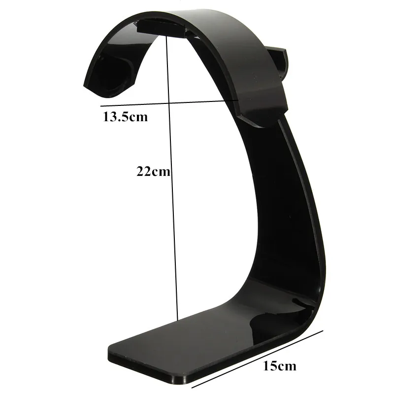 LEORY акриловый держатель для наушников яркий цвет подставка дисплей черный