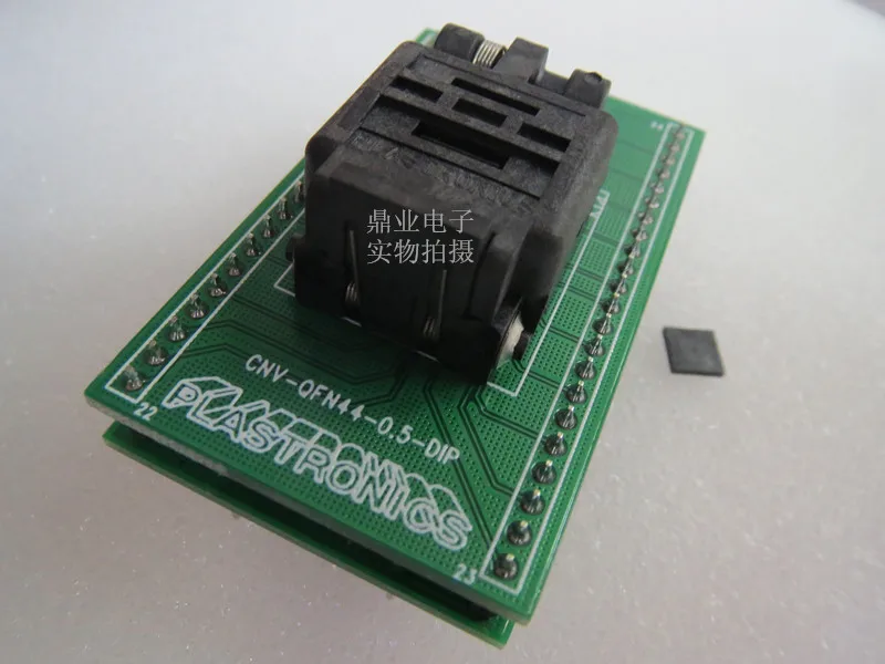 Раскладушка 44QN5017070 QFN44/DIP44 7*7 мм интервал 0 5 IC адаптер для горения испытательное