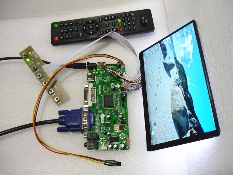 Плата драйвера HDMI + DVI VGA аудио ЖК дисплей N070ICG LD1/LD4 1280*800 IPS экран OSD клавиатура пульт