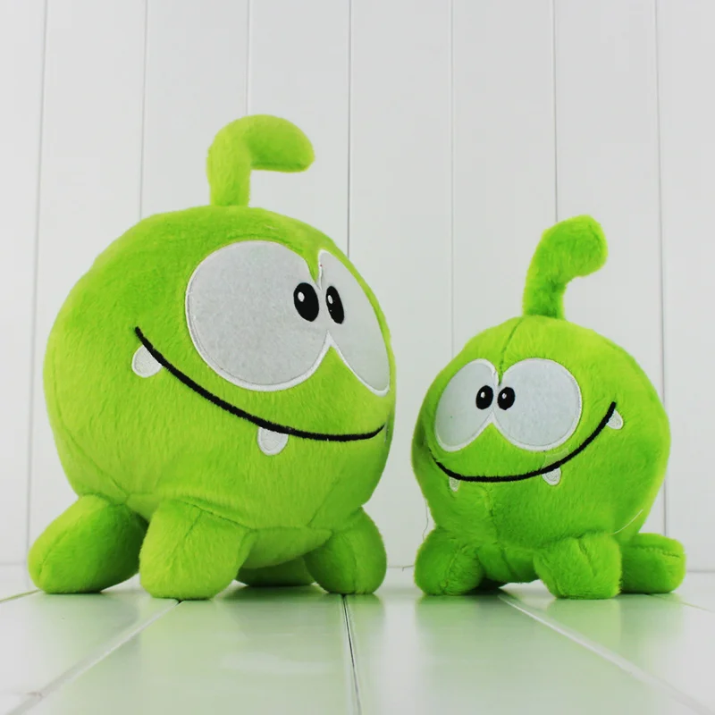 2pcs 20 см/28 см срезанные веревки my Om Nom мультфильм мягкие и мягкие животные срезанные веревки игрушки плюшевые игрушки free shiiping - Цвет: 2pcs