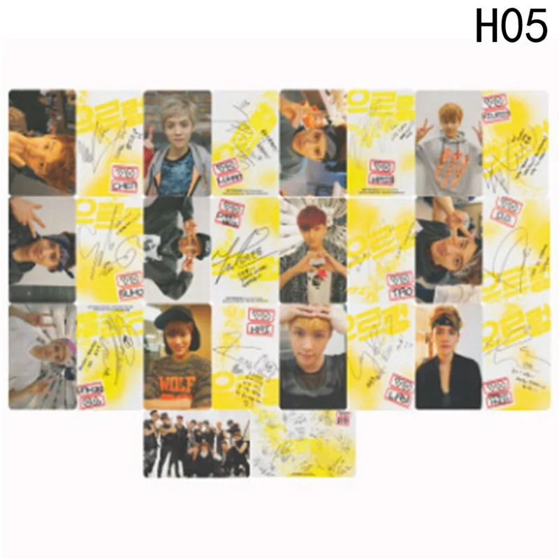 Youpop KPOP EXO K M точное Лото завод 3 EX'ACT альбом самодельные бумажные карты K-POP Подпись LOMO фото карта Фотокарта